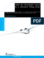 80 - Sharma - THESIS - Design of Inlet For Boundary Layer Ingestion in A BWB