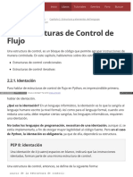 2.2. Estructuras de Control de Flujo