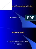 Linear Sistem D4 Poltek