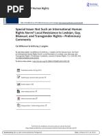Special Issue Not Such an International Human Rights Norm Local Resistance to Lesbian Gay Bisexual and Transgender Rights Preliminary Comments (1)
