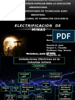 Electrificación de Minas