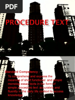 Download Procedure Text by Zou Harry SN34347516 doc pdf