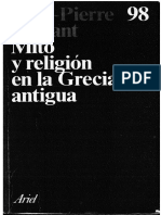 687-Vernant, Jean-Pierre - Mito y Religión en La Grecia Antigua