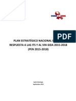 Plan Estrategico Nacional PEN ITS VIH y SIDA 2015 2018