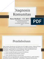 Diagnosis Komunitas