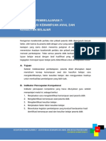 Identifikasi Kemampuan Awal Dan Kesulitan Belajar