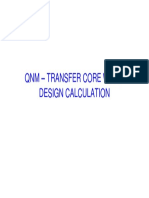 QNM - Transfer Core Wall - Design Calculation