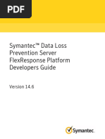 Symantec DLP 14.6 Server FlexResponse Platform Developers Guide