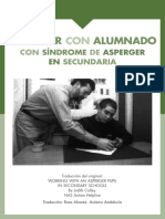 Trabajar Con Alumnos Con Síndrome de Asperger en Secundaria PDF