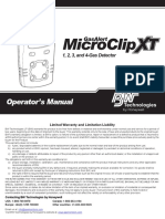 GasAlertMicroClip XT OperatorsManual