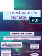 Restauracion Monarquica