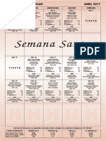 Menú Escolar Abril 2017 - Basal y Dietas