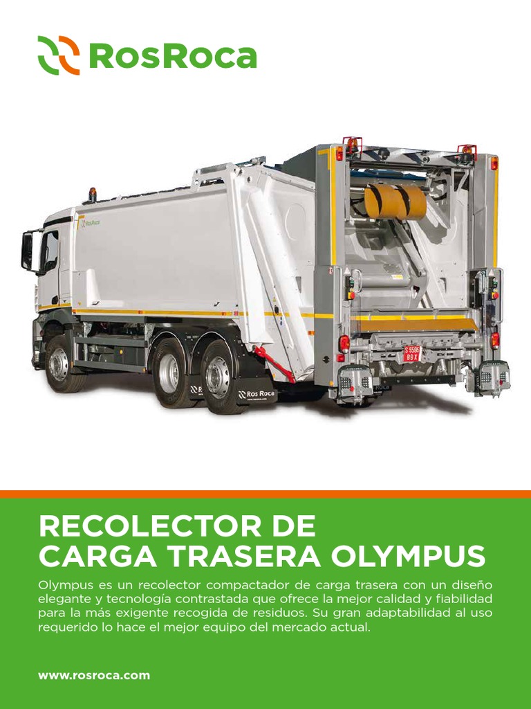 Recolector Compactador Olympus de ROS Roca | PDF | Ascensor | Residuos