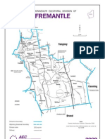 Fremantle -  Electorate Map