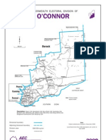 O'Connor - Electorate Map
