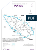Pearce - Electorate Map