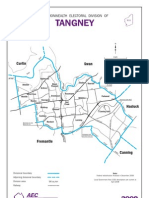 Tangney - Electorate Map