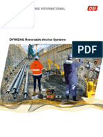Materiais - DSI-DYWIDAG Removable Anchor Systems EMEA