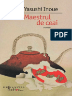 Y.Inoue - Maestrul de Ceai (AN600) PDF