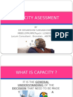Capacity Asessment 