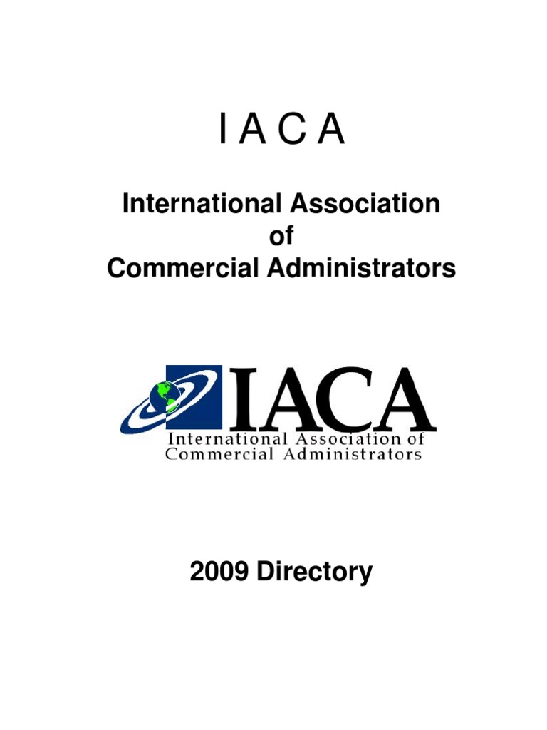 IACA 2009 Directory of Officers | PDF | Arizona | Economies