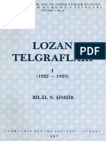 Bilal N Şimşir Lozan Telgrafları