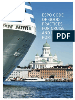 ESPO Code of Good Practices For Cruise and Ferry