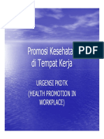 Emd166 Slide Promosi Kesehatan Di Tempat Kerja PDF