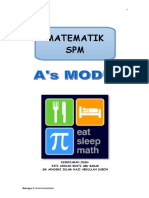 A's Modul (Matematik SPM)