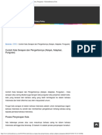 Contoh Kata Serapan Dan Pengertiannya (Adopsi, Adaptasi, Pungutan) - Kelasindon