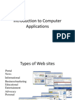 Introduction To Computer Applications