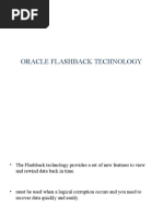 Oracle Flashback Technology