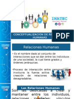 Conceptualización de Relaciones Humanas