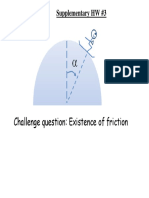 Challenge Question: Existence of Friction Challenge Question: Existence of Friction
