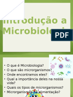 Introdução A Microbiologia