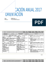 Planificacion Anual Orientacion 4basico 2017