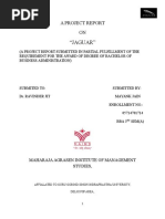 Download Jaguar Project Report by Mayank Jain SN343542398 doc pdf