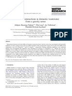 Nielsen 2005 Sulfide-Iron Interactions in Domestic Wastewater