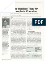 More Realistic Tests For Atmospheric Corrosion