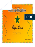 Certificate Edt180b