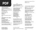 Letras Culto Do Amigo 2014