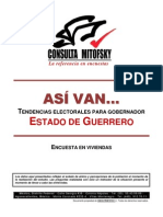 Gobernador Guerrero Consulta Mitofsky