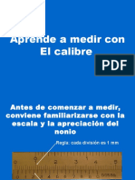 Aprende A Medir Con Calibre