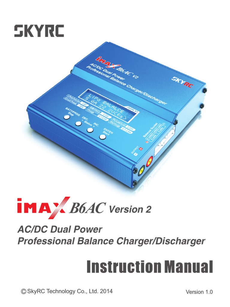 Imax B6ACv2 Battery Charger Manual.pdf Battery Charger