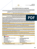 Speciality Restaurants Limited PDF