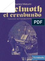Melmoth El Errabundo - Charles Robert Maturin