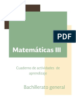 Cuaderno Matematicas III