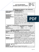 Msds - Thiner Acrilico