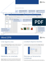 Guia Início Rápido Word 2016