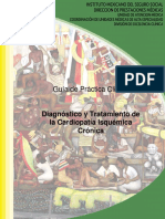 GPC Imss Diagnostico y Tratamiento de La Cardiopatia Isquemica Cronica